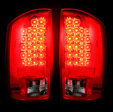 2002-2006 Dodge Ram 1500 AND 2003-2006 Dodge Ram 2500/3500 Red  Recon LED Tail Lights