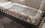 2007-2013 Toyota Tundra Double Cab w/out Factory Subwoofer Husky GearBox Under Seat Storage Box