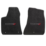 2011-2015 Dodge Charger (2WD Only) "Dodge Logo" Ultimat FRONT Seat Floor Mats (Ebony) by Lloyd Mats