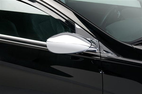 2011-2013 Hyundai Sonata w/o LED opening Chrome Mirror Covers by Putco