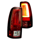 1999-2006 Chevy Silverado GMC Sierra Red Recon LED Tail Lights