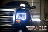 2009-2014 Ford F150 and Raptor (Models w/out HID / Projector Headlights) Oracle Halo Headlights (Complete Assemblies)