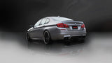 2012-2017 BMW M5 F10 Corsa Sport Axle-Back Exhaust BLACK