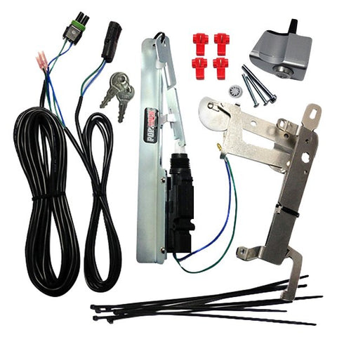 2005-2015 Honda Ridgeline Power + Manual Tailgate Lock Kit (Silver) by Pop & Lock