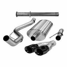 2011-2014 Ford F-150 Raptor 6.2 V8 133" WheelBase Corsa Sport Cat-Back Exhaust BLACK