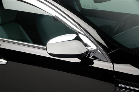 2011-2013 Kia Optima w/o LED opening Chrome Mirror Covers by Putco