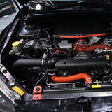 2008-2014 Subaru WRX / STI Performance Cold-Air Intake (Wrinkle Red) by Mishimoto