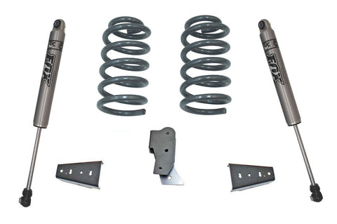 MaxTrac 3" REAR COILS, TRACK / SWAY BAR BRACKETS, FOX SHOCKS