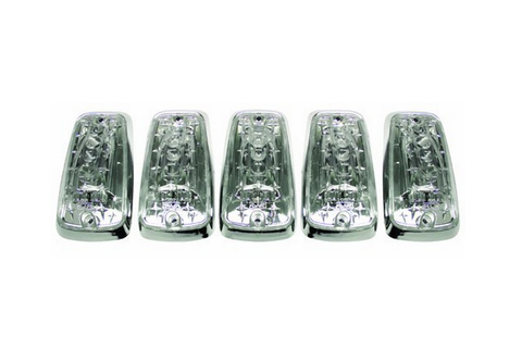 IPCW Clear LED Roof Cab Light Lens Set 1988-1999 Chevy CK Pickup Full Size