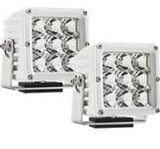 Marine Dually XL LED Light White LEDs (Flood) by Rigid Industries (Pair)