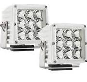 Marine Dually XL LED Light White LEDs (Flood) by Rigid Industries (Pair)