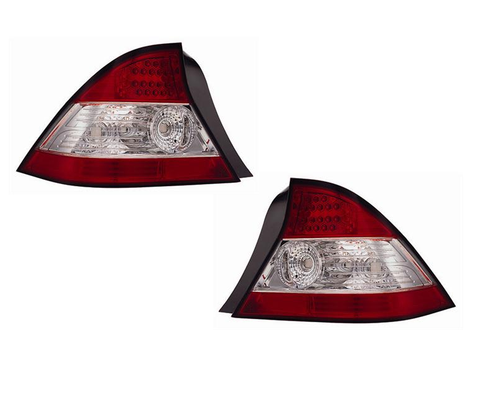 2004-2005 Honda Civic IPCW Red LED Tail Lights