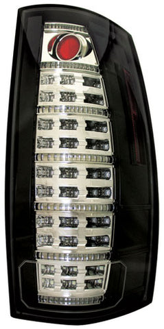 2007-2012 GMC Suburban + GMC Yukon XL Denali IPCW Fiber Optic / LED Tail Lights Black