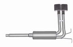 1987-1996 Ford F-150 F-250 4.9 5.0 5.8 (Extended Cab 6 1/2' Bed) Gibson Super Truck 3" Cat-Back Exhaust (Stainless)