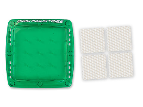 Light Cover / Diffusion Kit for Rigid Industries Q Series LED Light (Green)