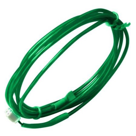 StreetGlow Neon String : 5' EL Glow String / Wire Kit (Green)