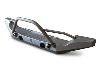 2007-2016 Jeep Wrangler Brawler FULL Front Bumper w/ Brawler Bar, Tabs by Poison Spyder Customs