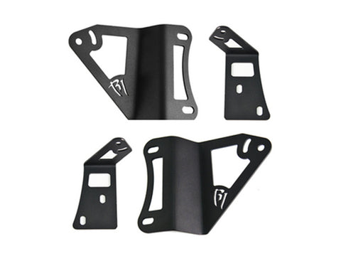2007-2017 Jeep Wrangler Q-Series A-pillar Mounts by Rigid Industries