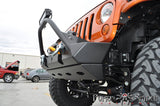 2007-2016 Jeep Wrangler Front Skid for Brawler Lite Bumper (Black) by Poison Spyder Customs