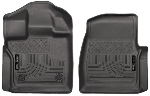 Husky WeatherBeater FRONT Floor Liners 2014-2015 Ford Transit Connect (Models w/ Factory Carpeting Only)
