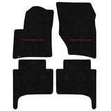 2008-2010  Porsche Cayenne "Porsche Logo" Ultimat Front and Back Seat Floor Mats (Black) by Lloyd Mats
