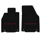 2017 Porsche Boxter (718) "Porsche Logo" Ultimat FRONT Seat Floor Mats (Black) by Lloyd Mats