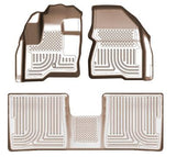 2010-2013 Lincoln MKT Husky WeatherBeater FRONT + BACK SEAT Floor Liners