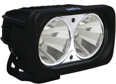 Optimus 6" Dual LED Driving Light 20w 60 Deg Flood Beam by Vision X