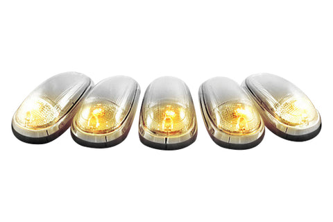 2003-2018 Dodge Ram RECON LED Truck Cab Roof Lights (Amber LEDs)