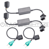 Oracle Chrome High Power LED Replacement Headlights / Sealed Beam Retrofit (Pair) 7" Round