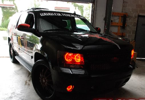 2007-2014 Chevy Suburban LED Fog Light Halo Kit by Oracle