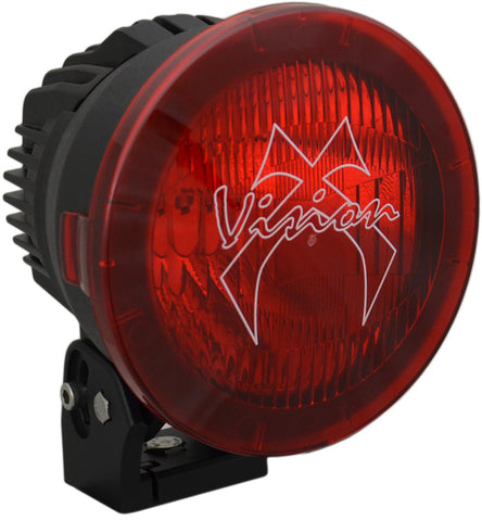 6.7"  LED Light Cannon Polycarbonate Euro Cover (Red) by Vision X