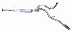 2007-2009 Chevy Silverado GMC Sierra 4.8 5.3 V8 1500 6 1/2' Bed Regular Cab Gibson Performance Extreme DUAL Cat-Back Exhaust (Stainless)