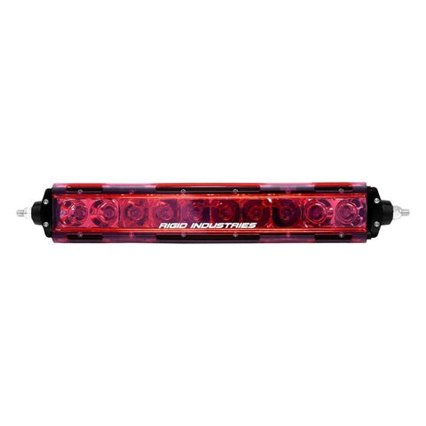 Light Cover for Rigid Industries 10" SR Series LED Light (Trim for use on 6" Light) (Red)