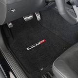 2008-2010 Dodge Challenger "SRT8 Logo" Ultimat FRONT Seat Floor Mats (Ebony) by Lloyd Mats