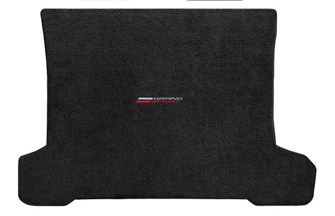 2014-2017 Chevy Corvette Coupe "Grand Sport Logo" Ultimate CARGO Area Floor Mat (Jet Black) by Lloyd Mats