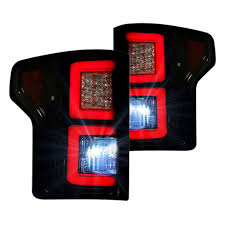 2015-2017 Ford F-150 Smoked Recon LED Tail Lights