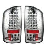 2002-2006 Dodge Ram 1500 + 2003-2006 Dodge Ram 2500/3500 Clear Recon LED Tail Lights