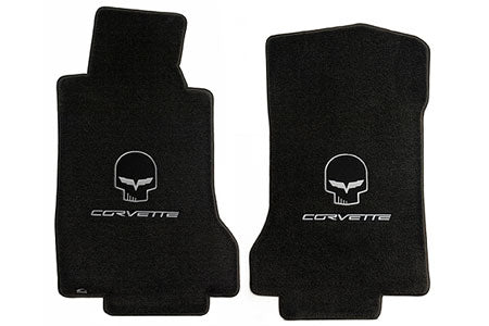 2005-2013 Chevy Corvette C6 Lloyd "Jake Skull" Floor Mats Ultimats (Pair)
