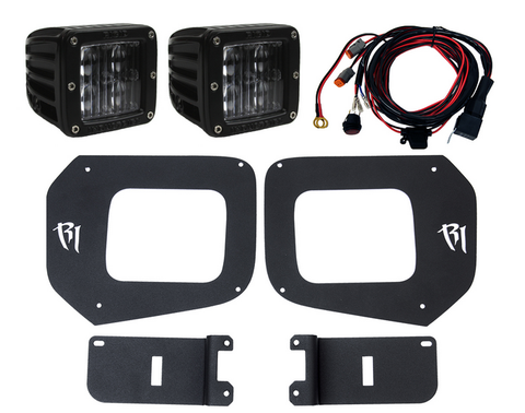 2016-2017 Toyota Tacoma LED Fog Light Kit by Rigid Industries
