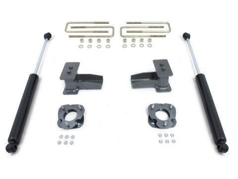 MaxTrac 2.5" SPACERS, 4" BLOCKS/U-BOLTS, MAXTRAC SHOCKS