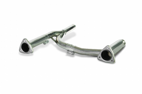 2004-2008 Ford F-150 4WD 5.4 V8 2.5" Stainless Steel Intermediate Pipes (Non-Catted) by Dynatech