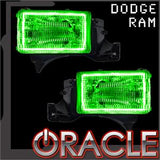 1994-2001 Dodge Ram Color Changing LED Headlight Halo Kit w/2.0 Remote by Oracle Lighting