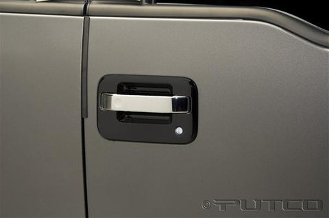 Putco Chrome Door Handle Covers 2004-2013 Ford F150 4 Door center section only) (except Heritage)