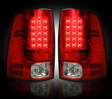 2009-2014 Dodge Ram 1500 AND 2010-2014 Dodge Ram 2500/3500 Red  Recon LED Tail Lights