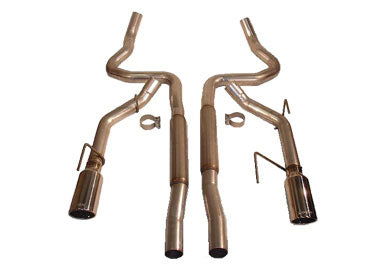 2005-2009 Ford Mustang GT 4.6 V8 + 5.4 GT500 w/ Factory Rear Valance Roush Performance Enhanced Sound Cat Back Exhaust