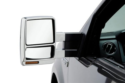 2009-2013 Ford F150 (Models w/ OEM Towing Mirrors Only) Chrome Mirror Covers by Putco