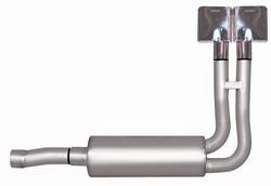 1988-1993 Chevy / GMC C/K Series 1500 5.7 V8 (Standard Cab 6 1/2' Bed) Gibson Super Truck 3" Cat-Back Exhaust (Stainless)