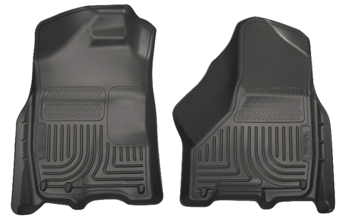 Husky WeatherBeater FRONT Floor Liners 2009-2015 Dodge Ram 1500, 2010-2015 Dodge Ram 2500, 3500 (Crew Cabs)