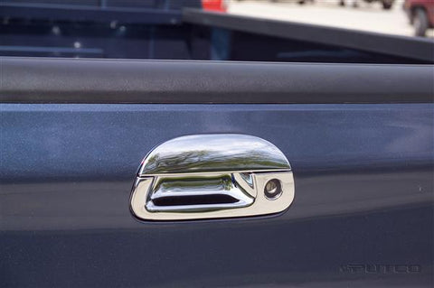 1999-2007 Ford F250 F350 (w/ Rear Key Hole) Putco Chrome Rear Tailgate Handle Cover